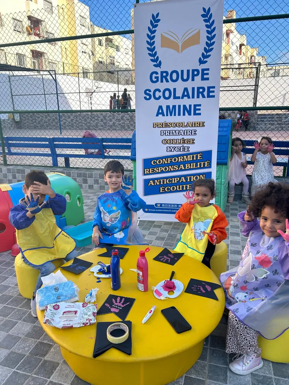 Groupe Scolaire Amine Activité Créative